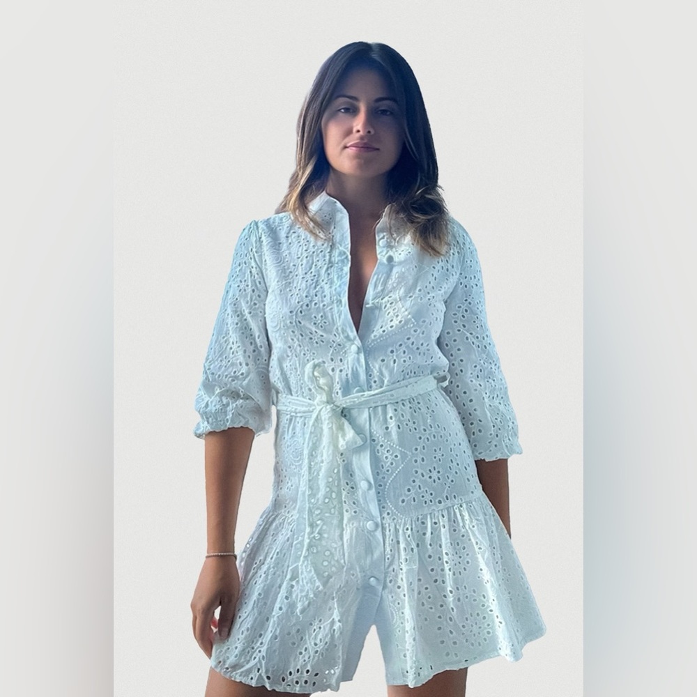 The perfect eyelet dress.